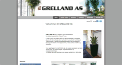 Desktop Screenshot of grelland.no
